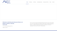 Desktop Screenshot of intermountainbusinessbrokers.com